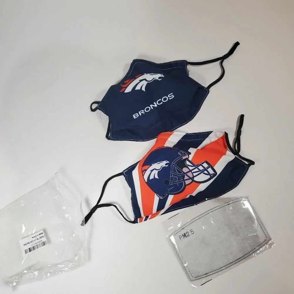 NEW Broncos face mask